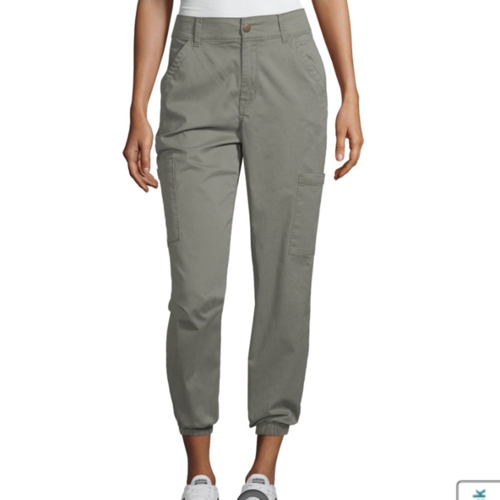 Green light utility jogger pants